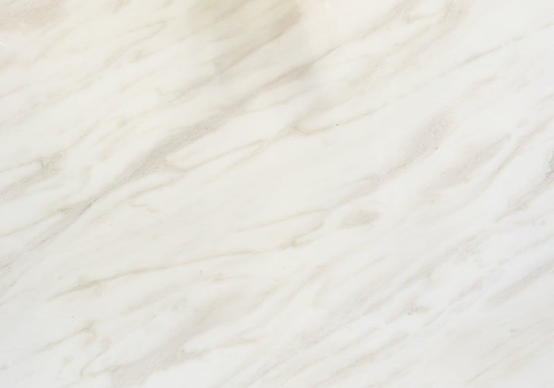 Bianco Rhino Supreme Polished Marble Slab Random 1 1/4