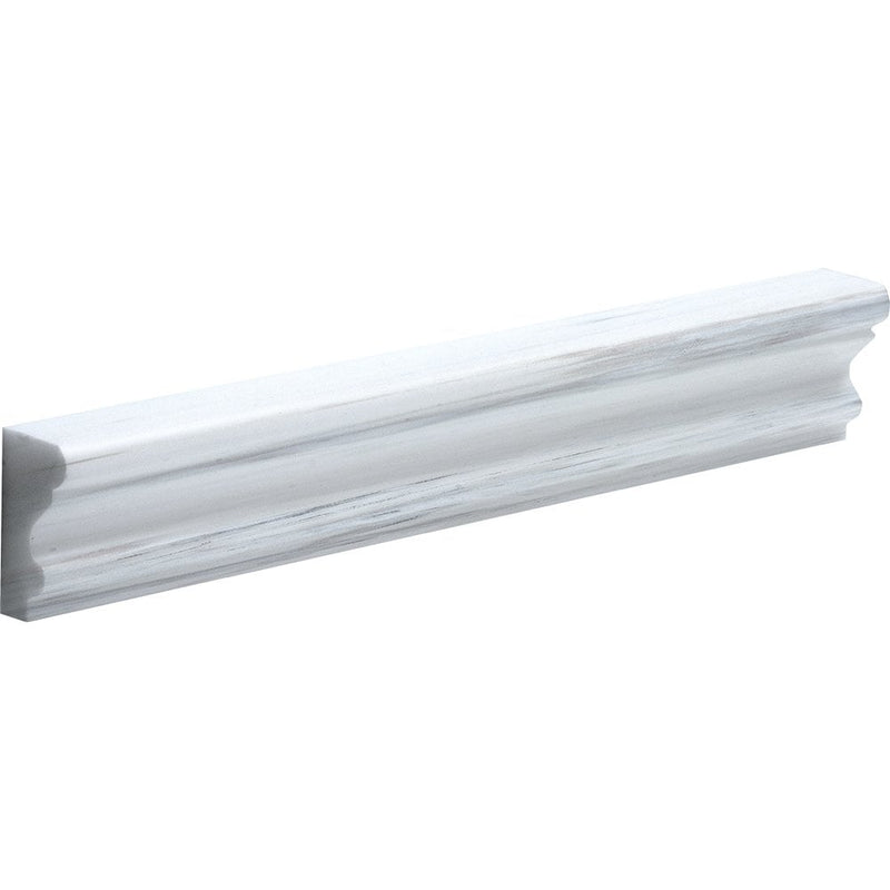 Bianco Venus Honed Andorra Marble Moldings 2x12 Marble Honed 2x12 Moldings