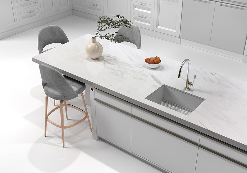 Bianco Venus Polished Marble Slab Random room scene 4