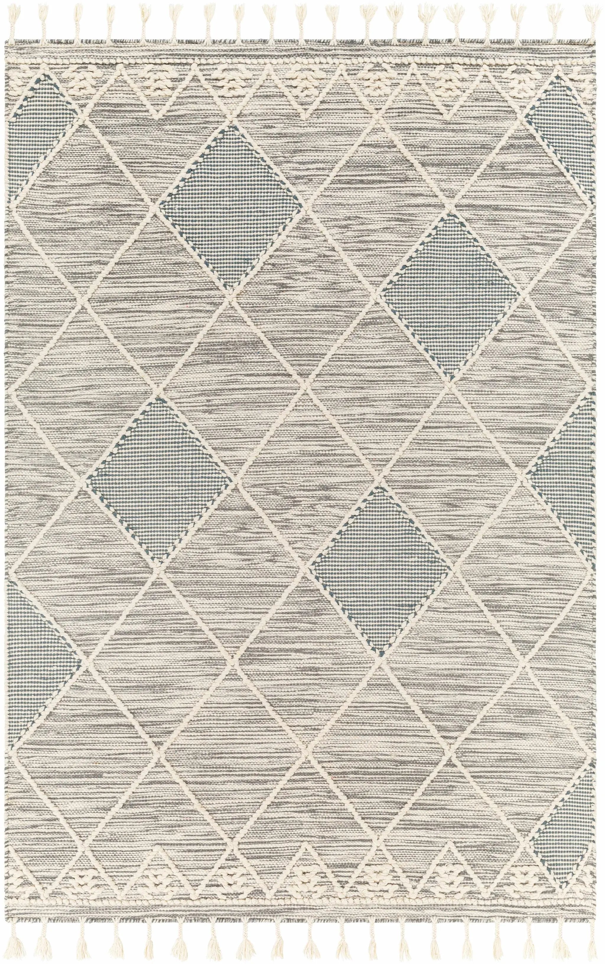 Bicos Tasseled Jute Rug - Clearance by Boutique Rugs