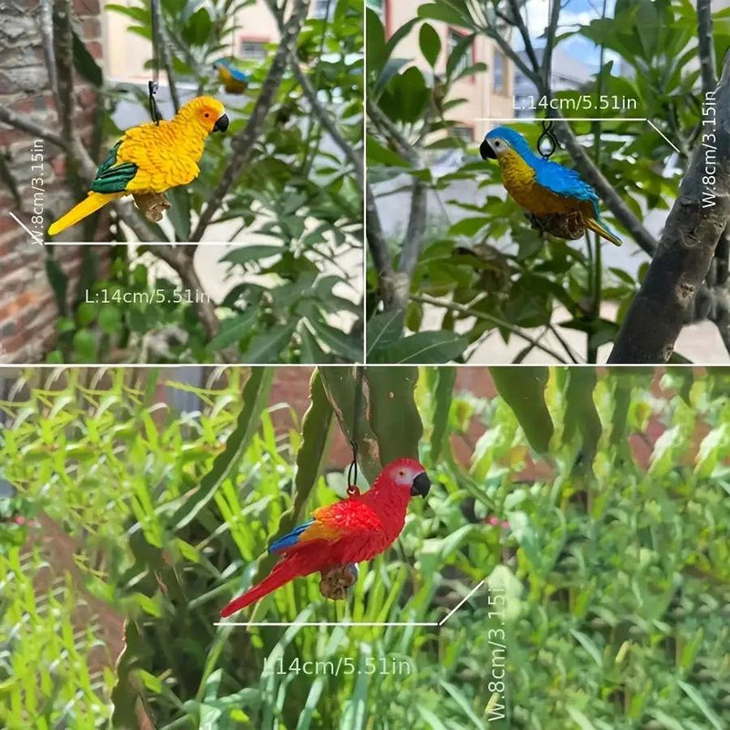 Bird Statues - Decorative Metal Set by House Of Avana