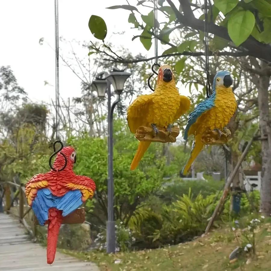 Bird Statues - Decorative Metal Set by House Of Avana