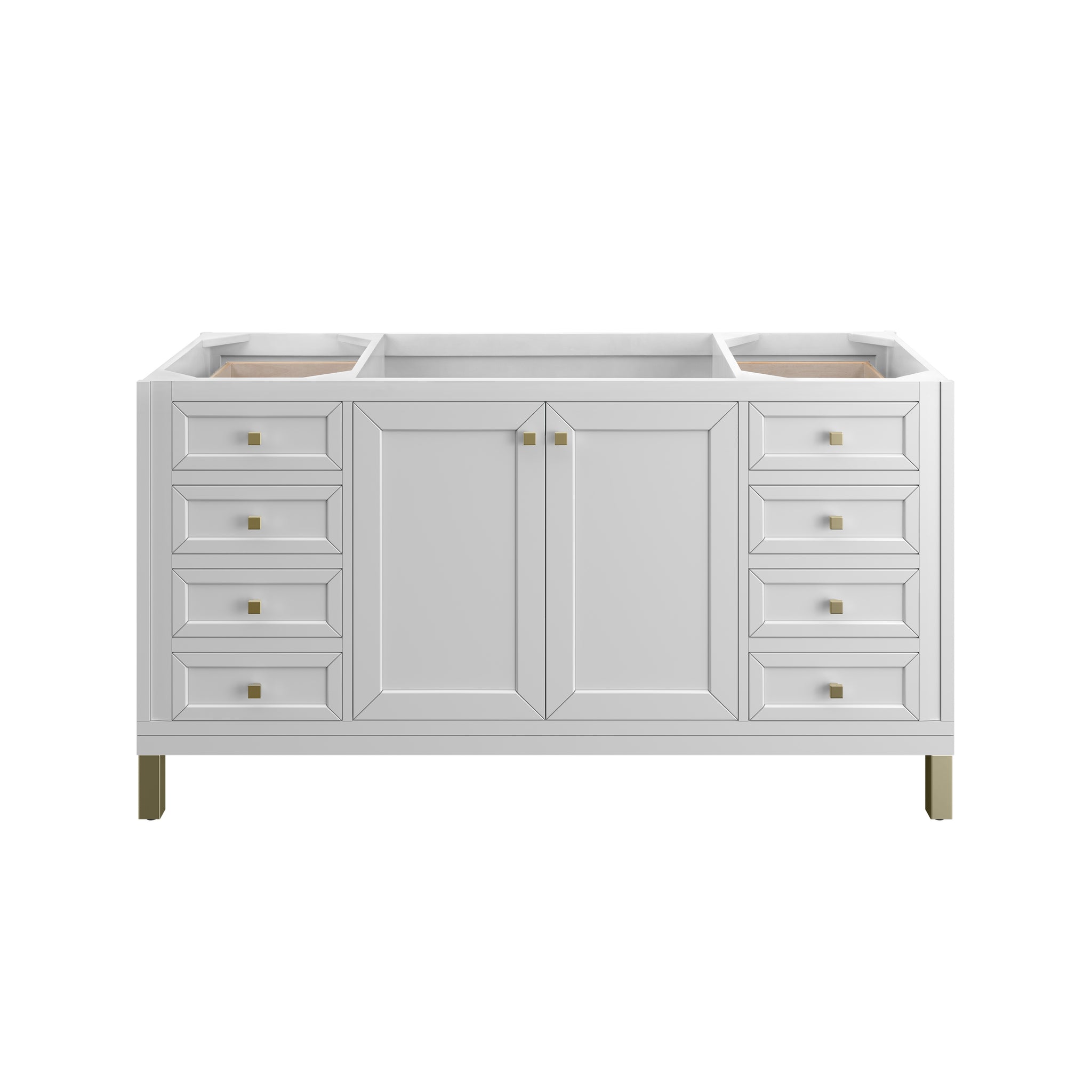 James Martin Chicago 60" Single Bathroom Vanity, Glossy White, view 23
