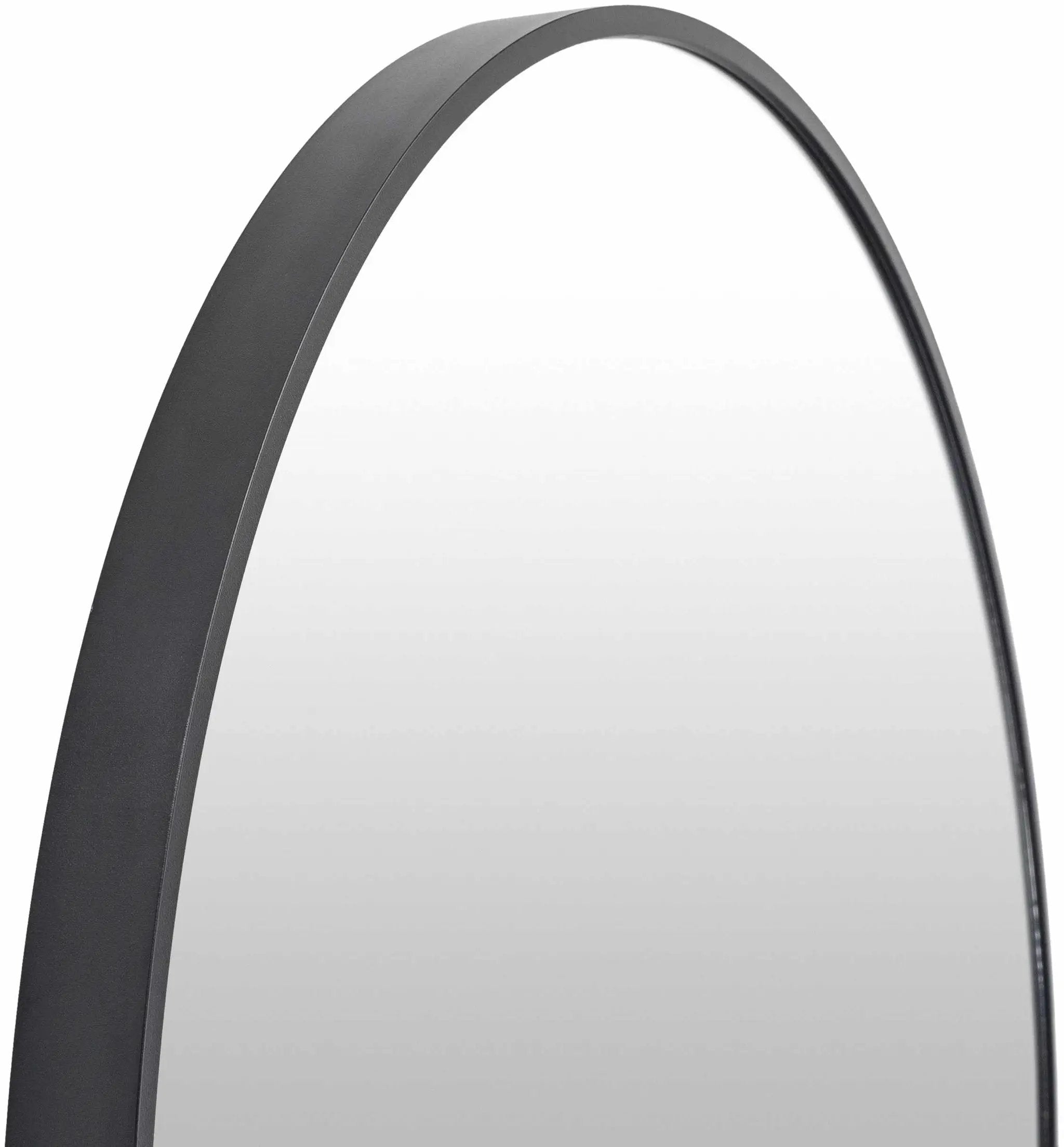 Brembilla Black Frame Mirror by Boutique Rugs