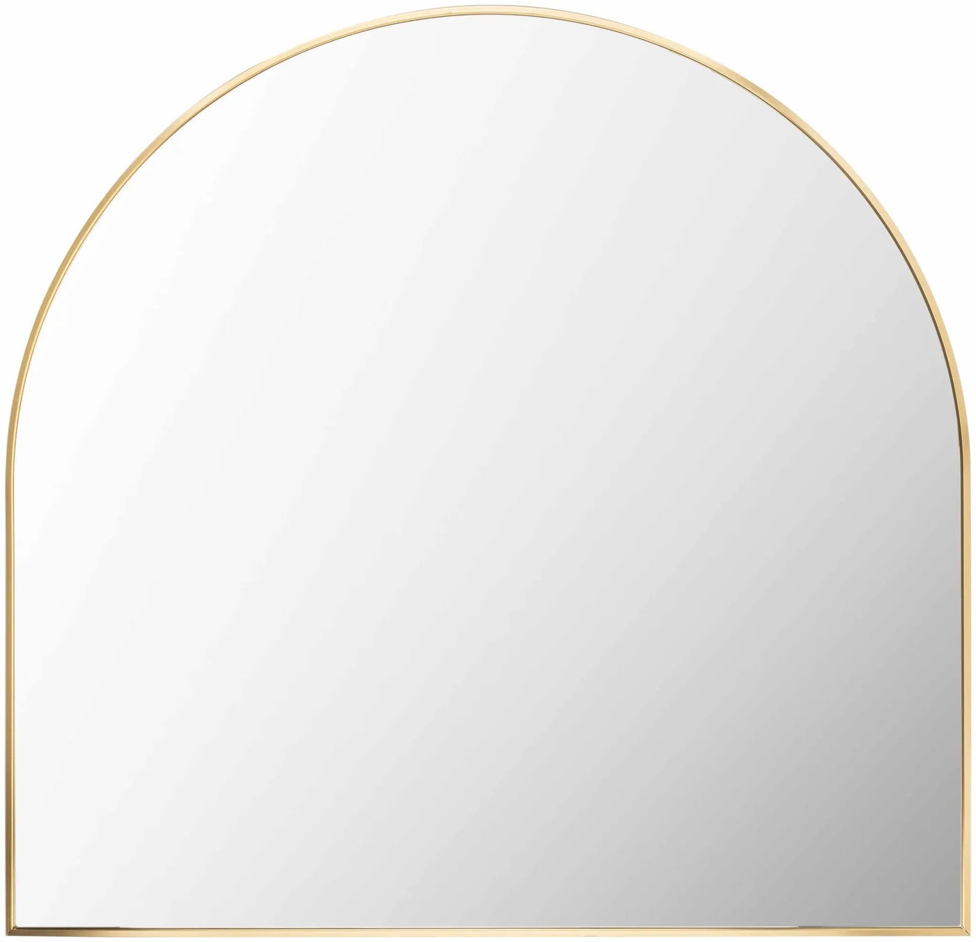 Brembilla Gold Modern Mirror by Boutique Rugs