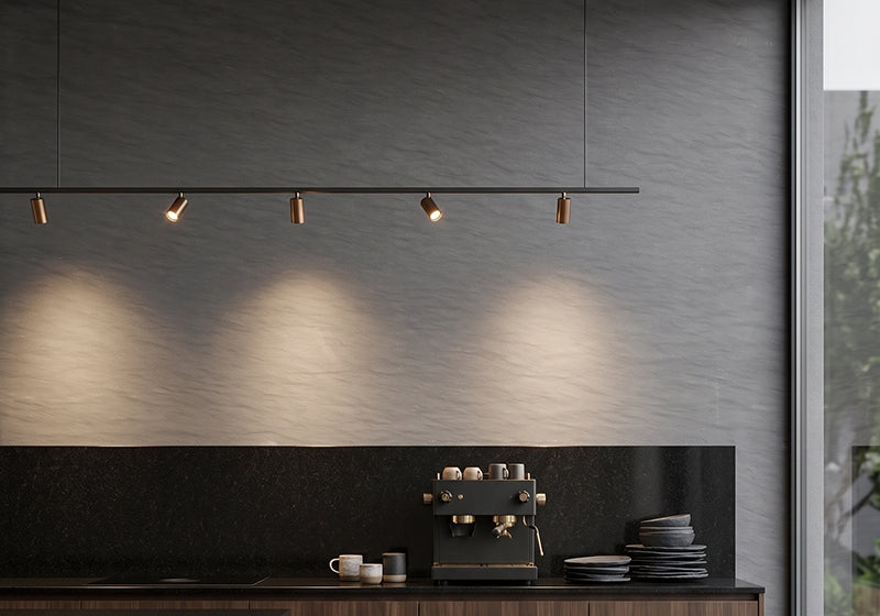 Black Cardosa Leather Granite Slab Random room scene 2