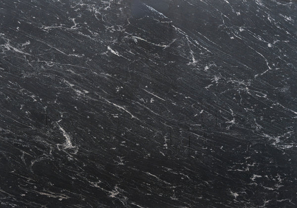 Black Ocean Honed Granite Slab Random