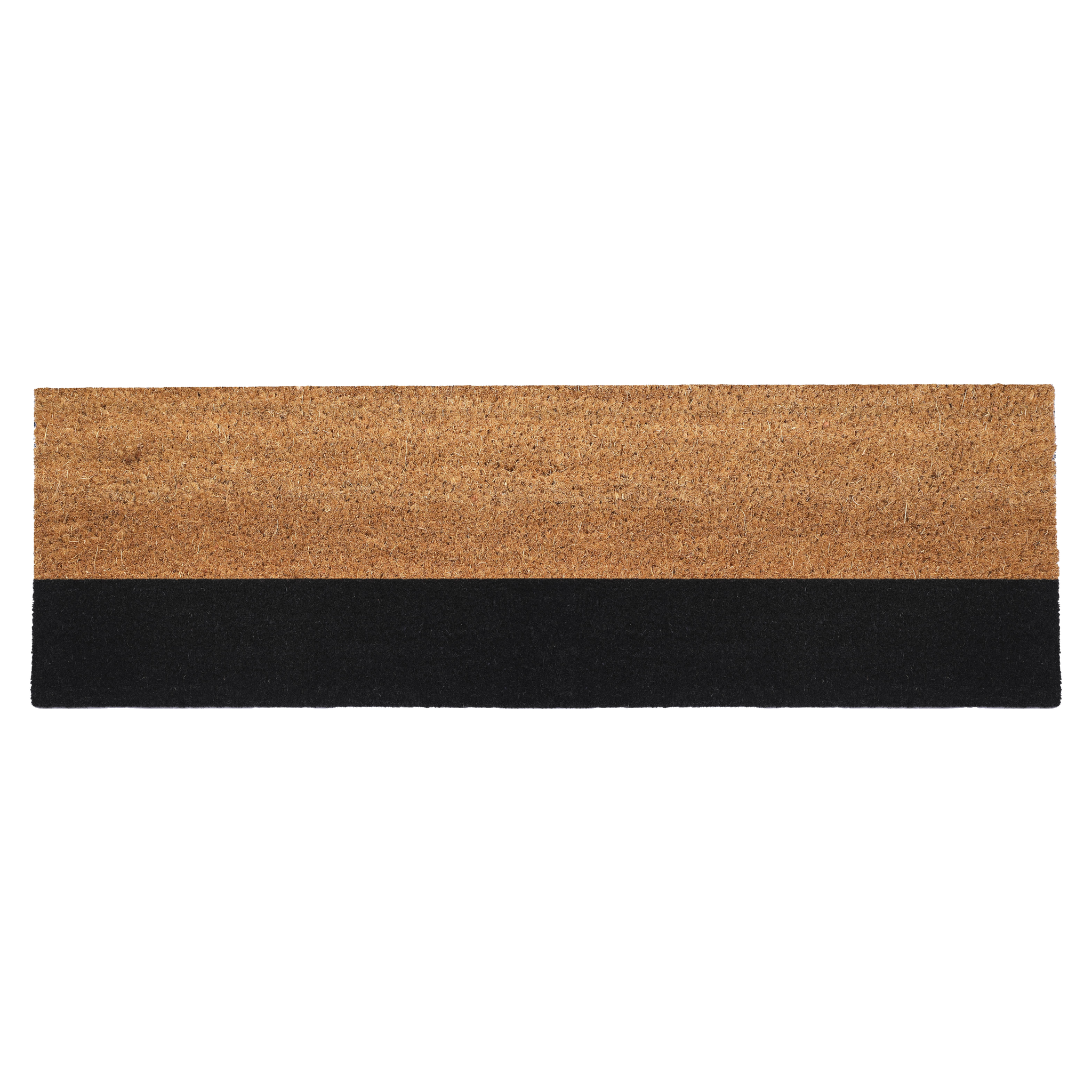 Black Belt Coir Doormat by Fab Habitat
