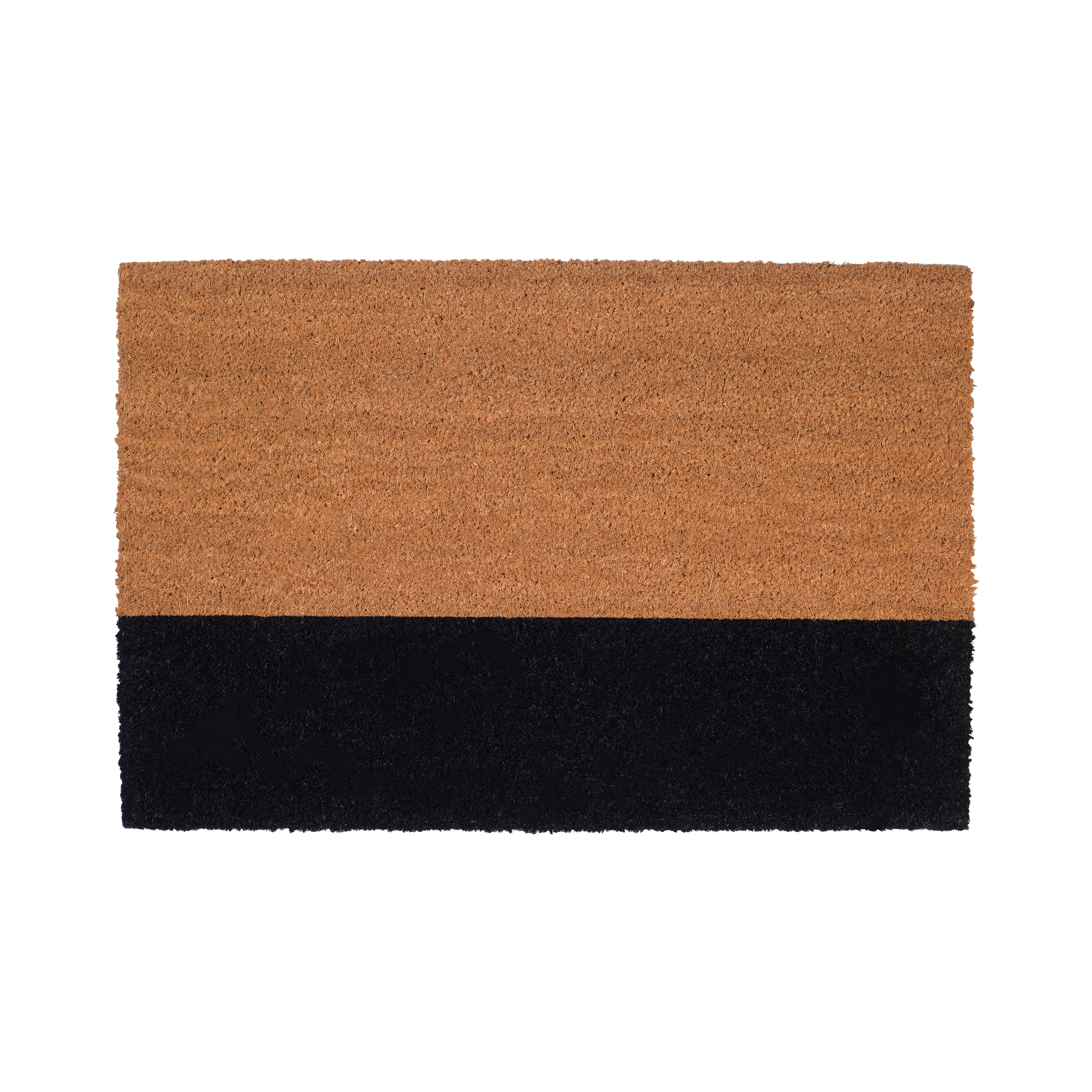 Black Belt Coir Doormat by Fab Habitat