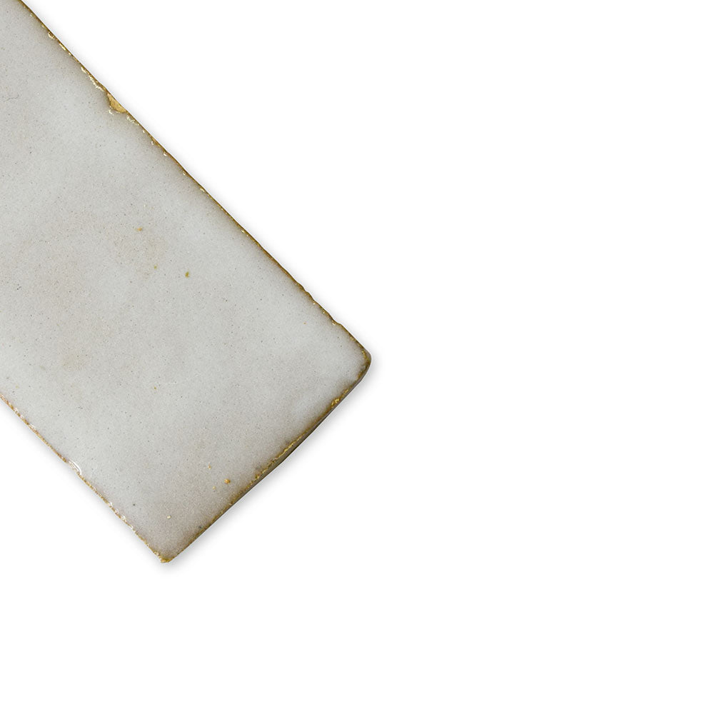 Blanc Fes Glossy Subway Zellige Tiles 2x6 Zellige Glossy 2x6 Tiles — 1