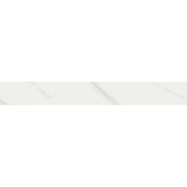 Blanco Polished&amp;rectified Battiscopa Marble Look Porcelain Moldings 3x24