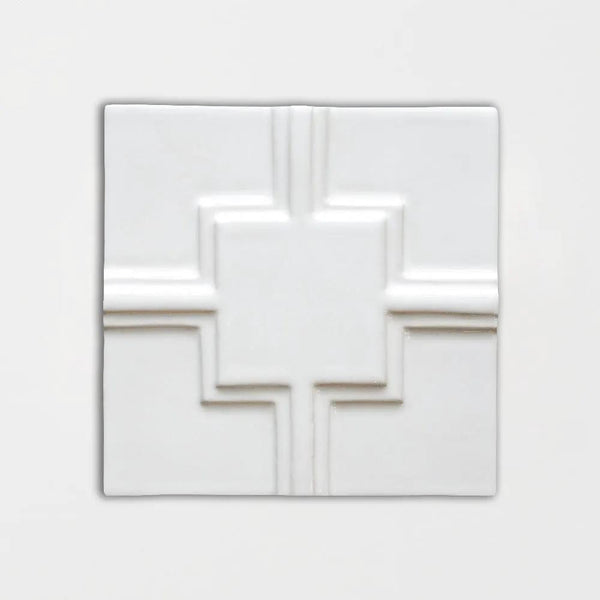 Blanco Real Glossy Link Ceramic Wall Decos 6x6