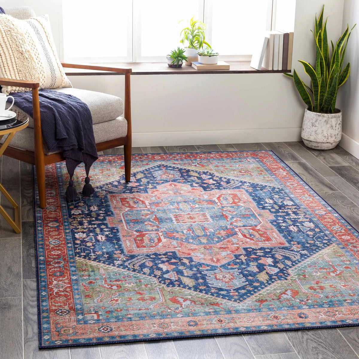Blaze Area Rug, installed in a room 3