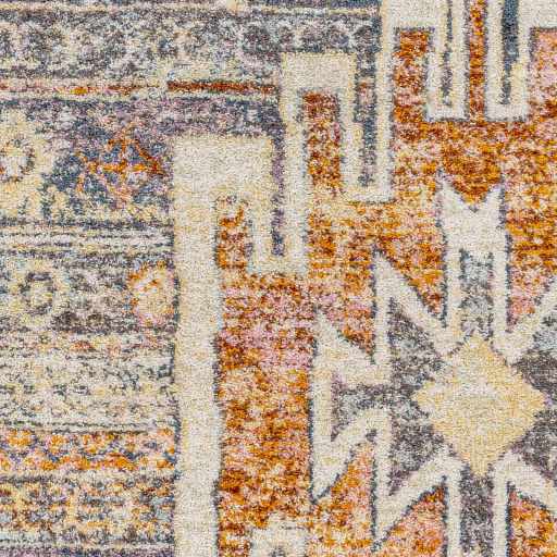 Blackmoor Aztec Area Rug, sample swatch
