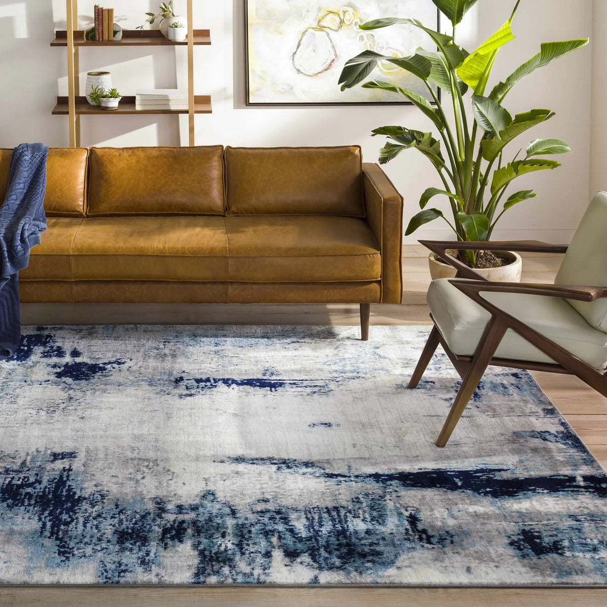 Baldwyn Area Rug, installed in a room 2