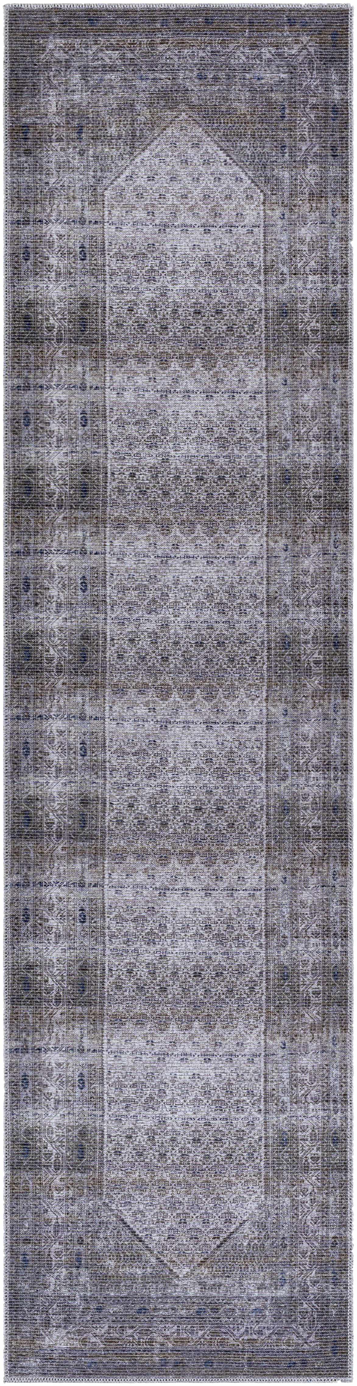 Brown Ballinasloe Vintage Washable Area Rug - Clearance, photo 13 of 14
