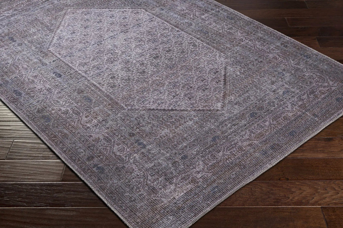 Brown Ballinasloe Vintage Washable Area Rug - Clearance, photo 9 of 14