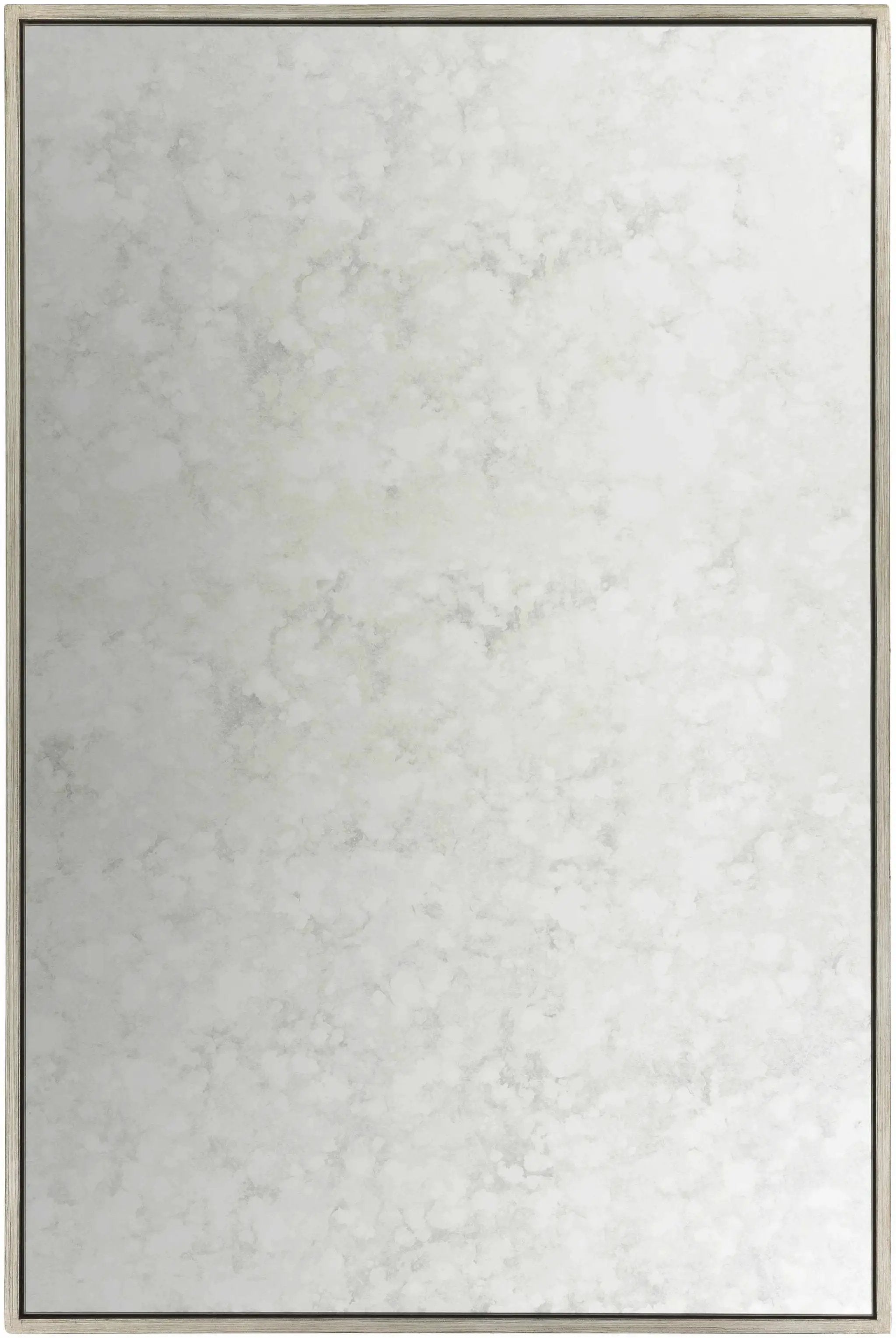 Belleview Silver Gray Iron Mirror by Boutique Rugs
