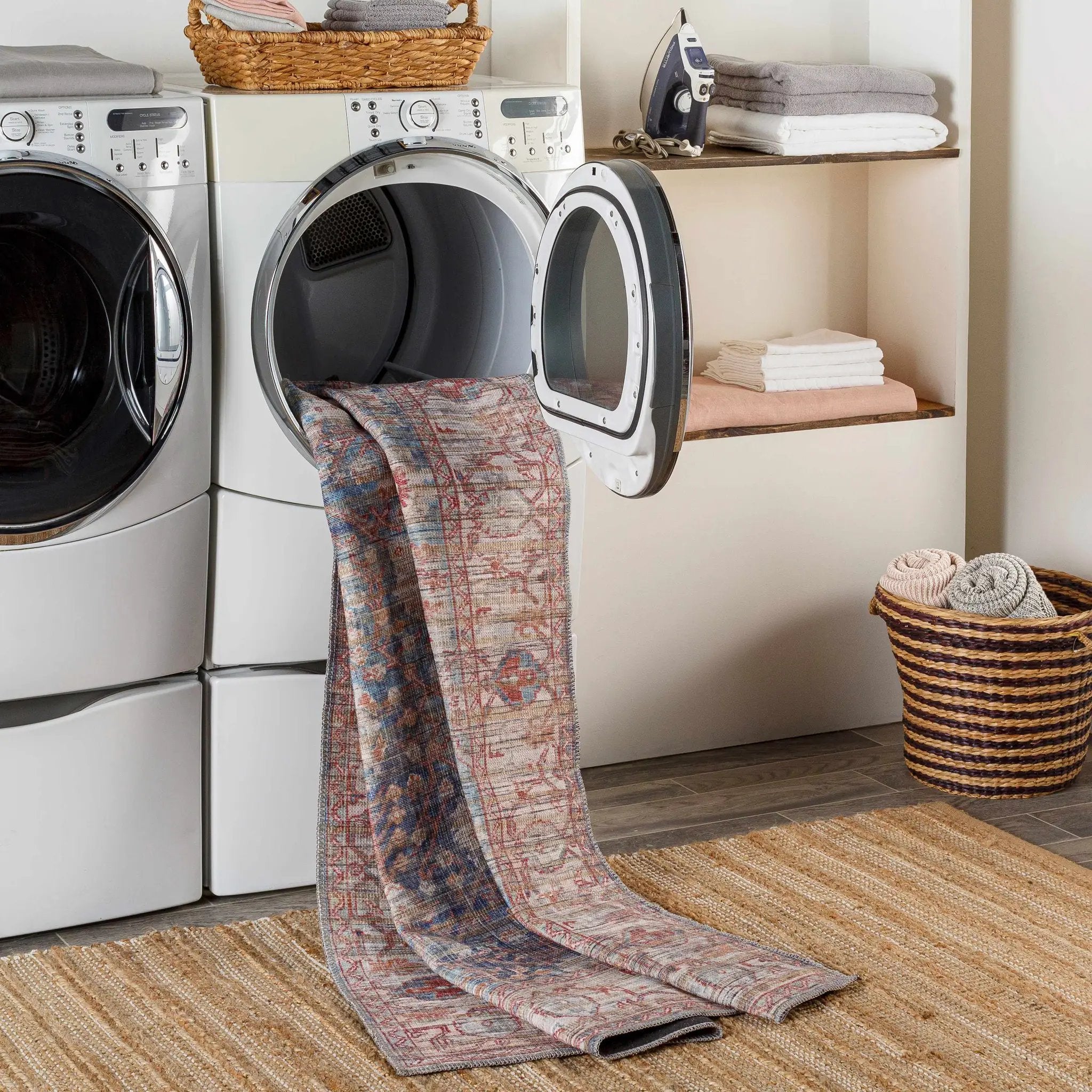Balindong Washable Printed Jute Rug - Clearance by Boutique Rugs