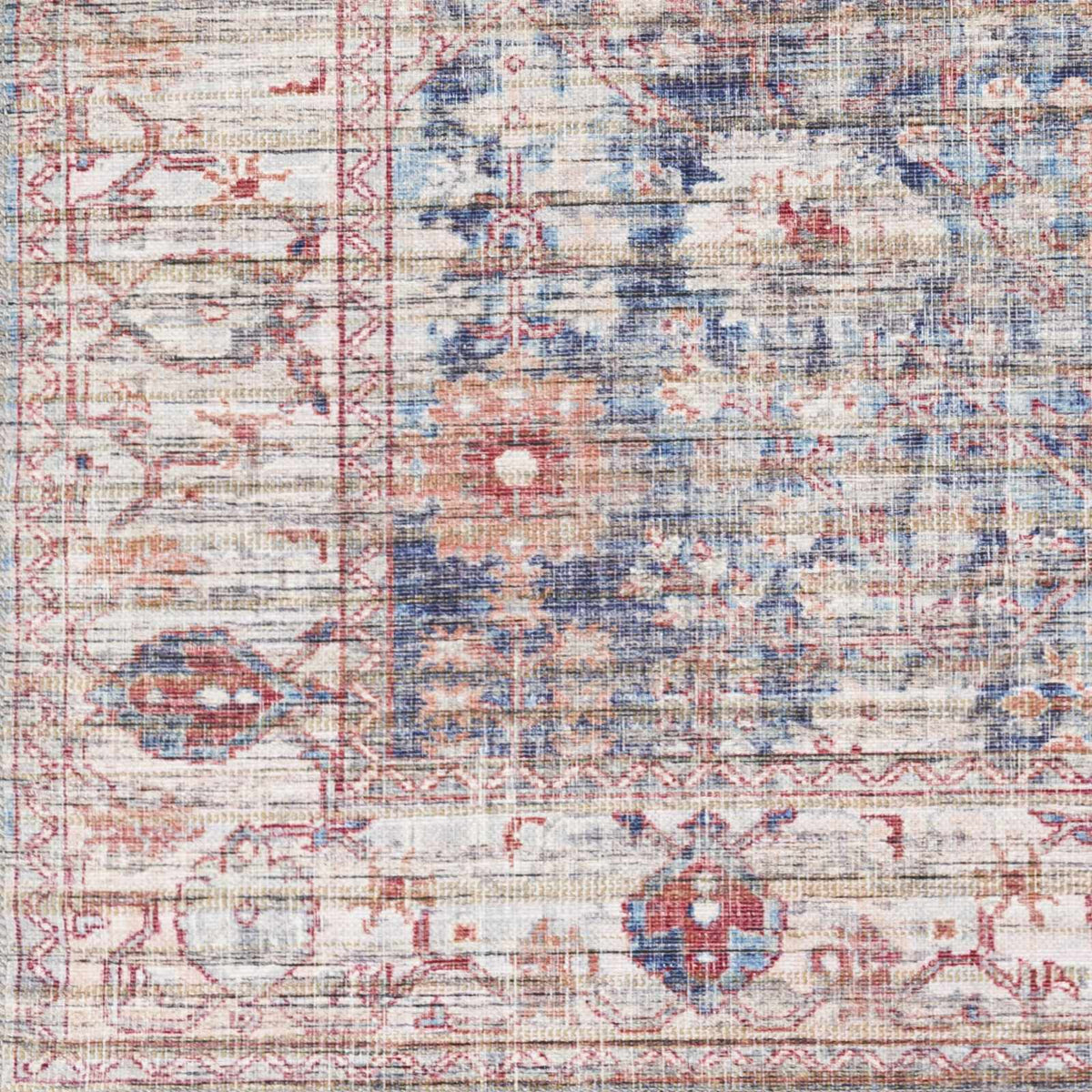 Balindong Washable Printed Jute Rug - Clearance, sample swatch