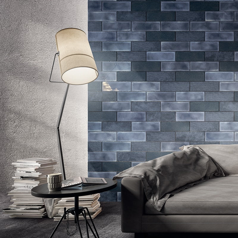 Blu Esercito Glazed Ceramic Wall Decos 4x12 Ceramic Glazed 4x12 Wall Decos — 2