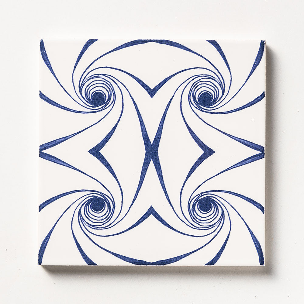 Blue Glossy Ceramic Tiles 6x6 Ceramic Glossy 6x6 Tiles