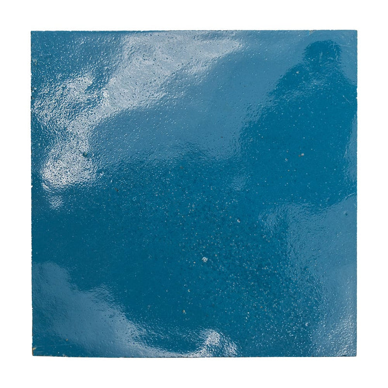 Blue Glossy Zellige Tiles 4x4 Zellige Glossy 4x4 Tiles