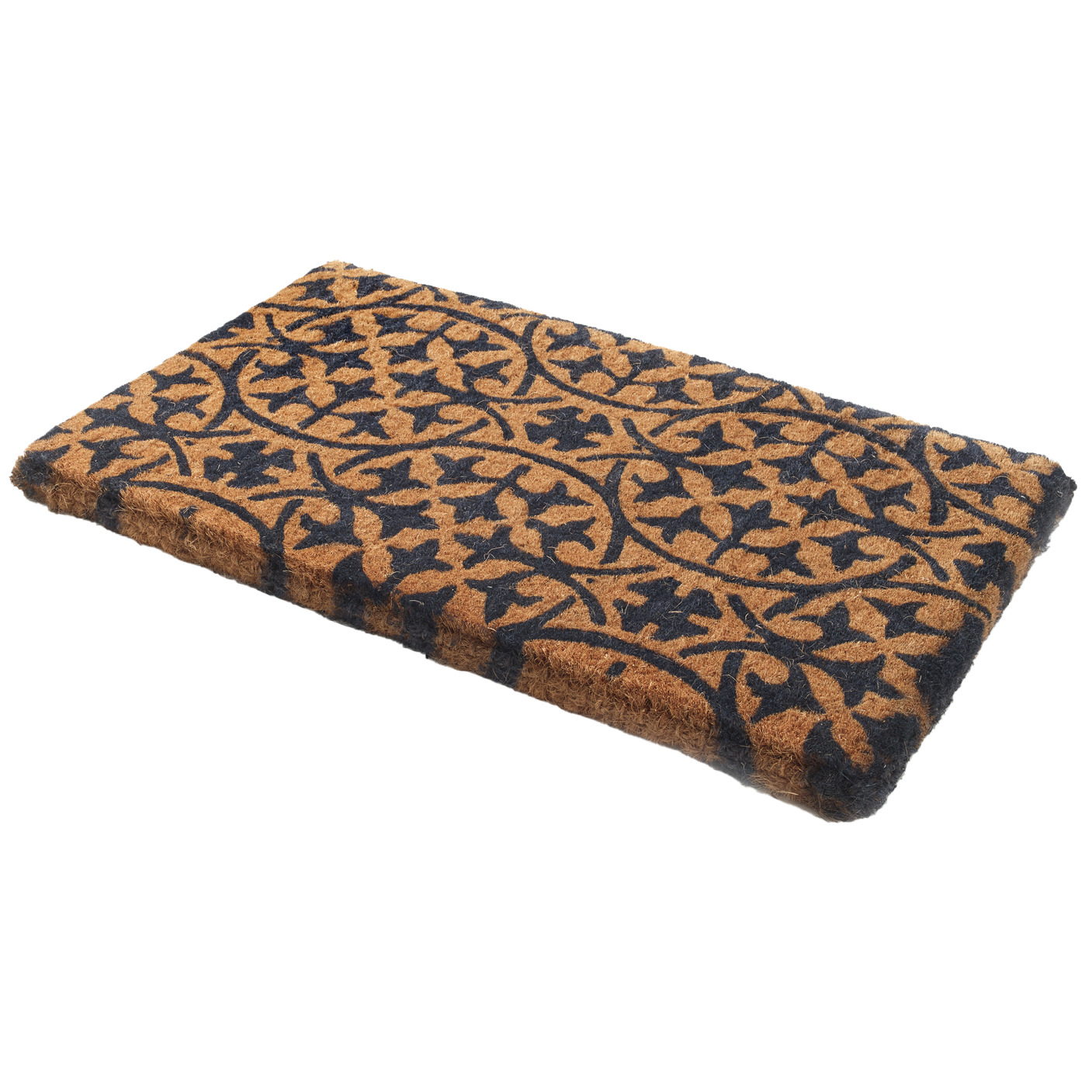 Blue Tile Coir Doormat by Fab Habitat
