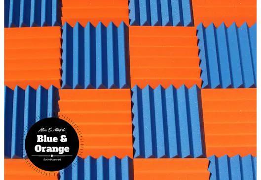 Easy Mount Acoustic Foam Kit - 12x12x2" Acoustic Foam Panels With Adhesive - Wedge Style - 4 Pack, photo 34 of 36