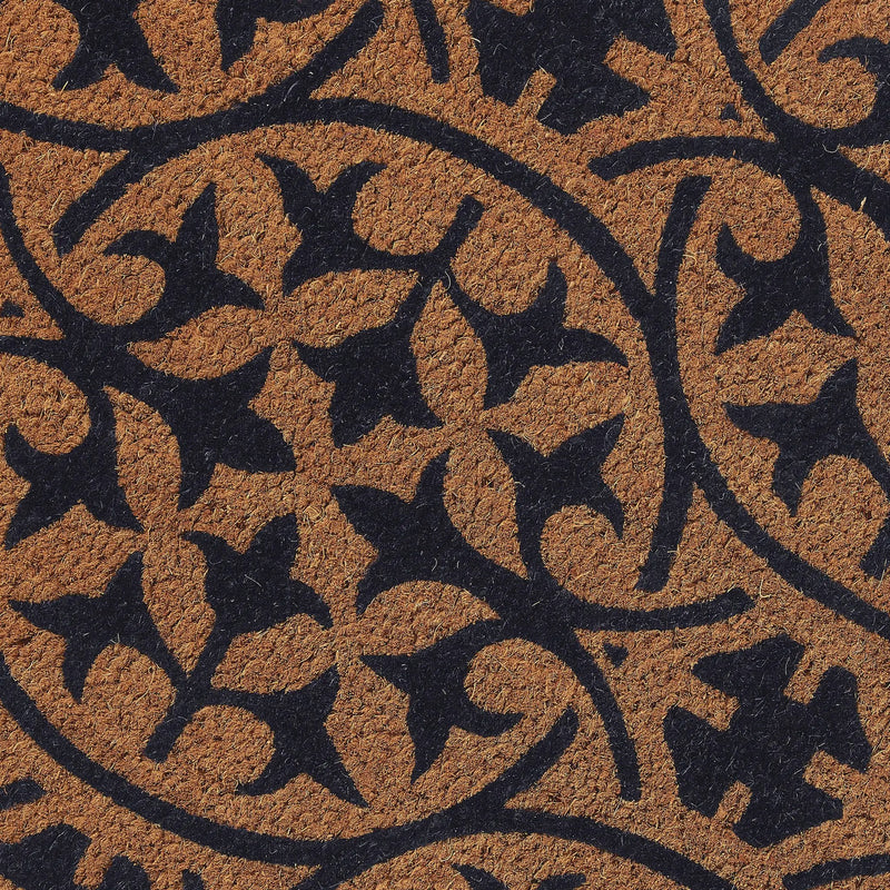 Blue Tile Coir Doormat by Fab Habitat