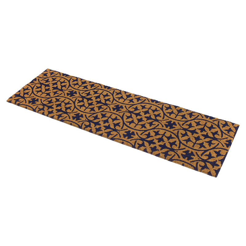 Blue Tile Coir Doormat by Fab Habitat