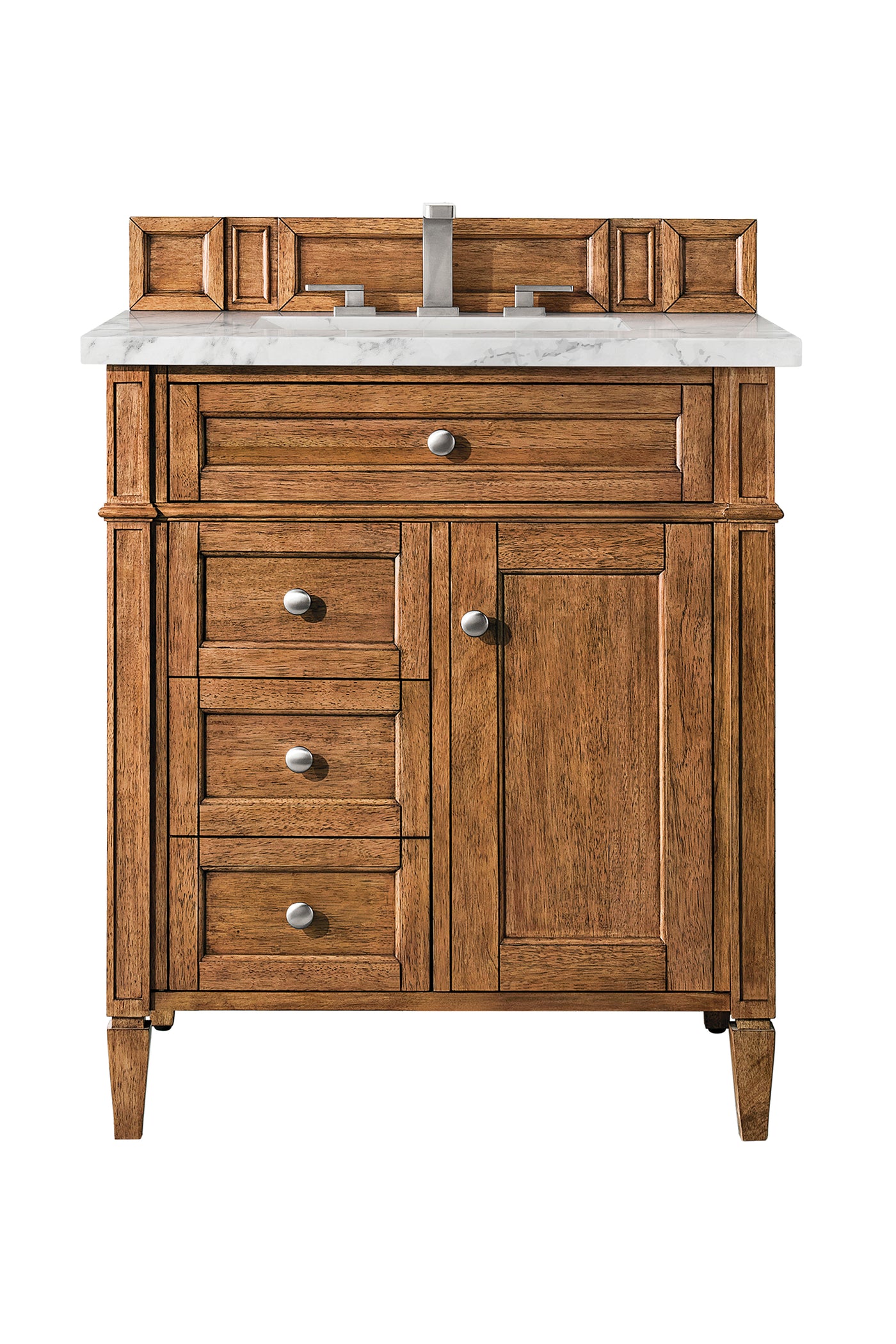 James Martin Brittany 30" Single Bathroom Vanity, Saddle Brown, view 33