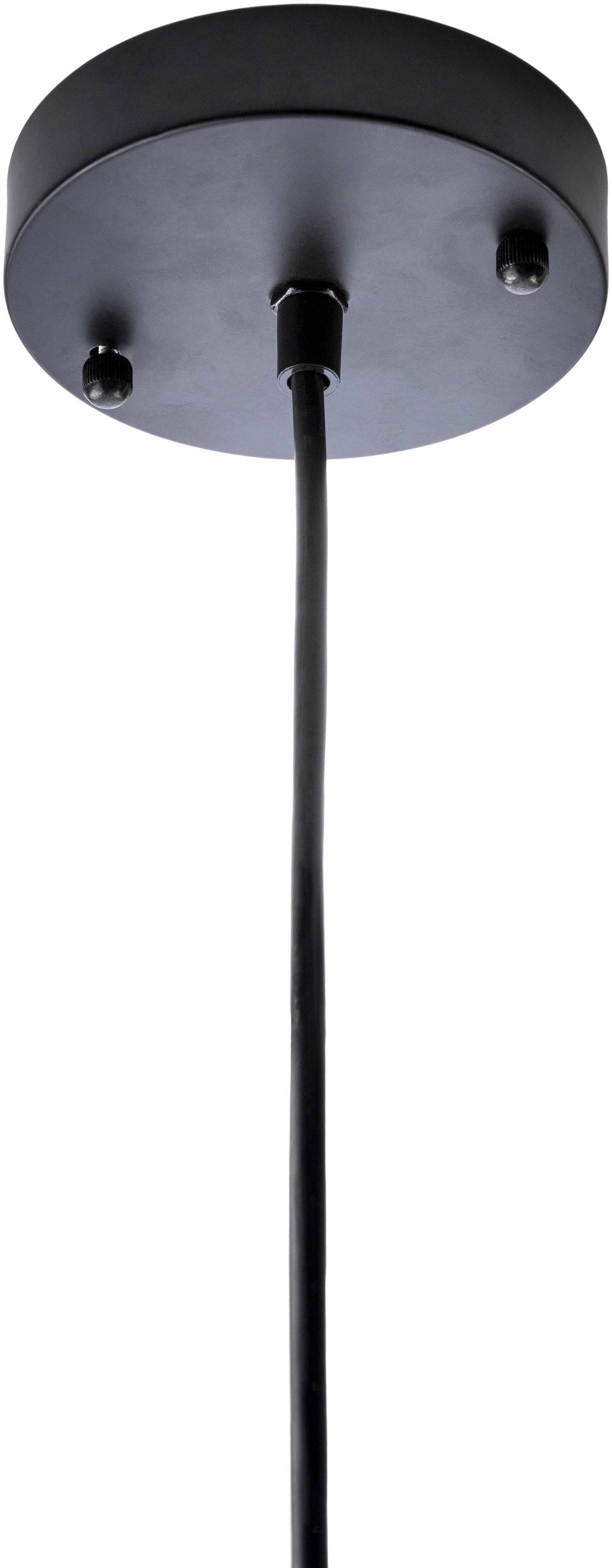 Bailleval Dark Brown Rattan Pendant by Boutique Rugs