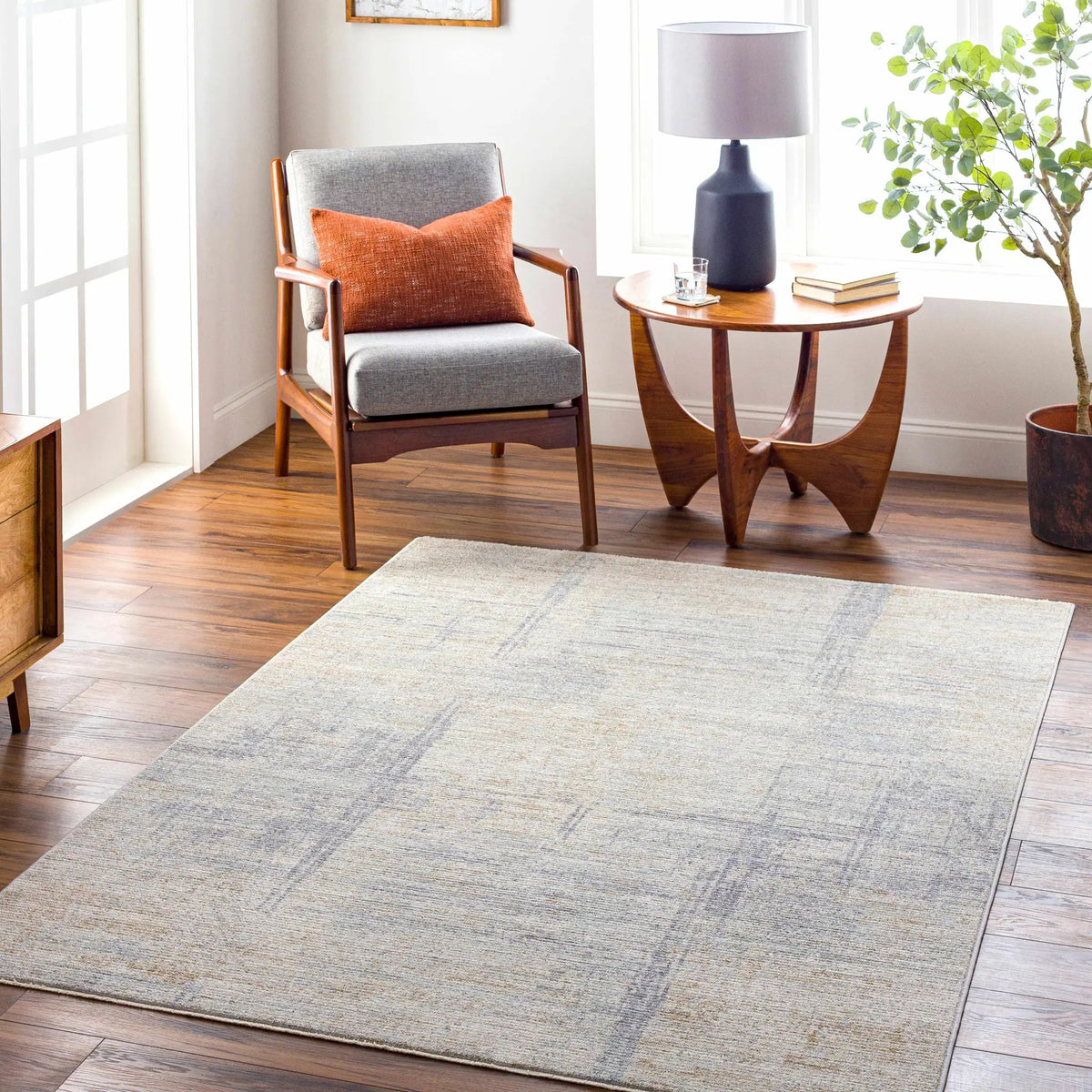 Bobby Thick Luxe Abstract Rug - Clearance, installed in a room 3