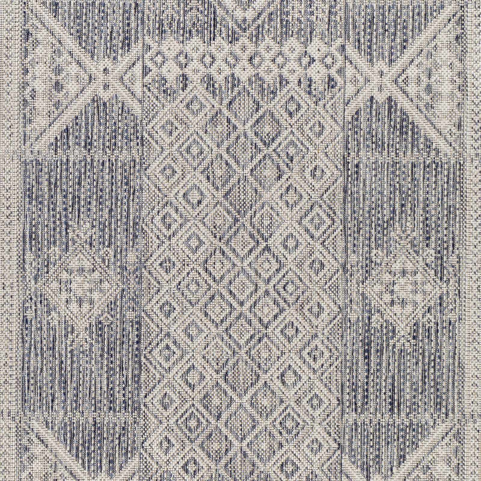 Malamig Gray Outdoor Area Rug - Clearance by Boutique Rugs