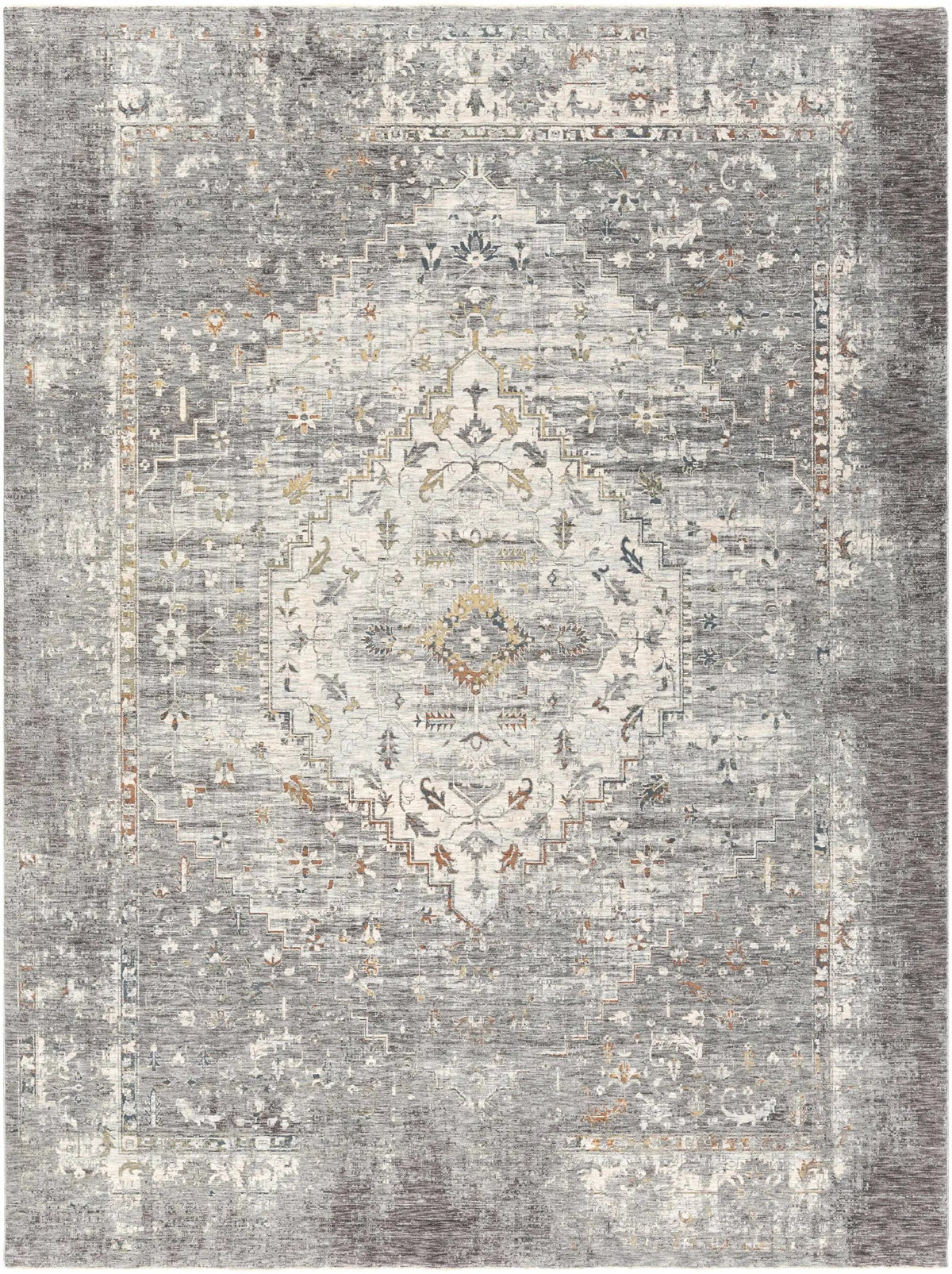 Boli Distressed Statement Rug, photo 9 of 12