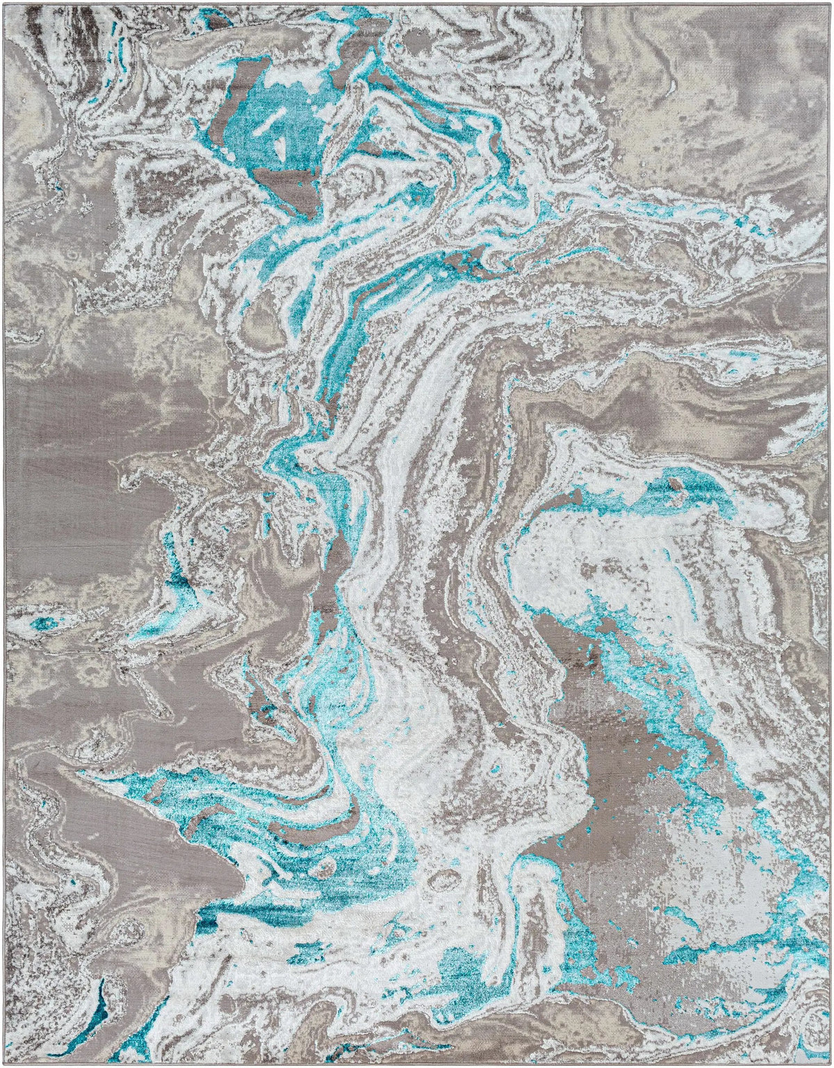 Bonville Blue Marble Rug