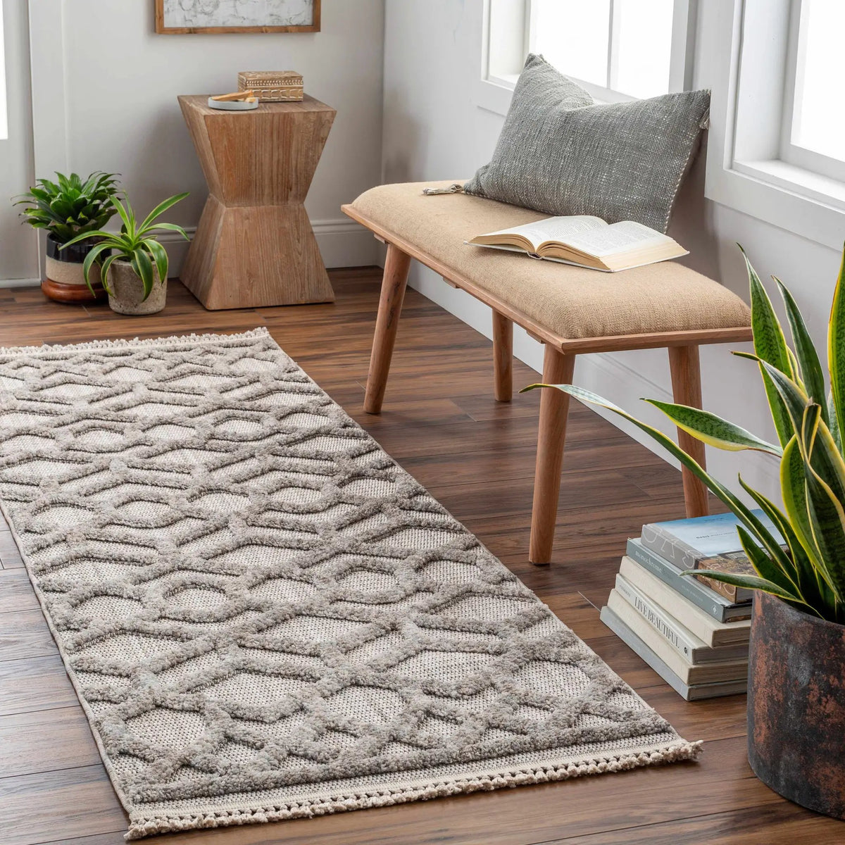 Borbon Area Rug - Clearance, installed in a room 5