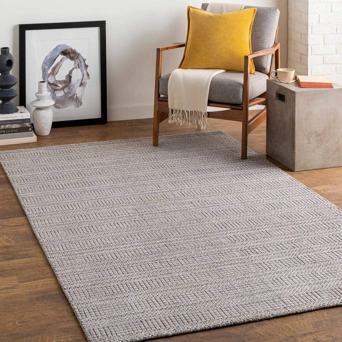 Borobridge Area Rug - Clearance, installed in a room