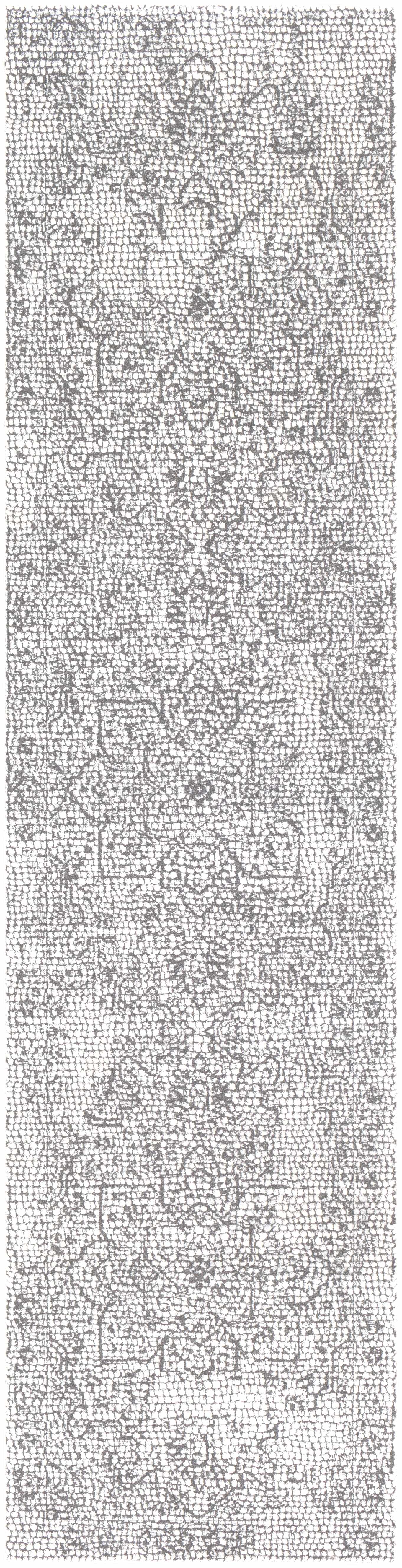 Bosphorus Black Mosaic Rug - Clearance by Boutique Rugs