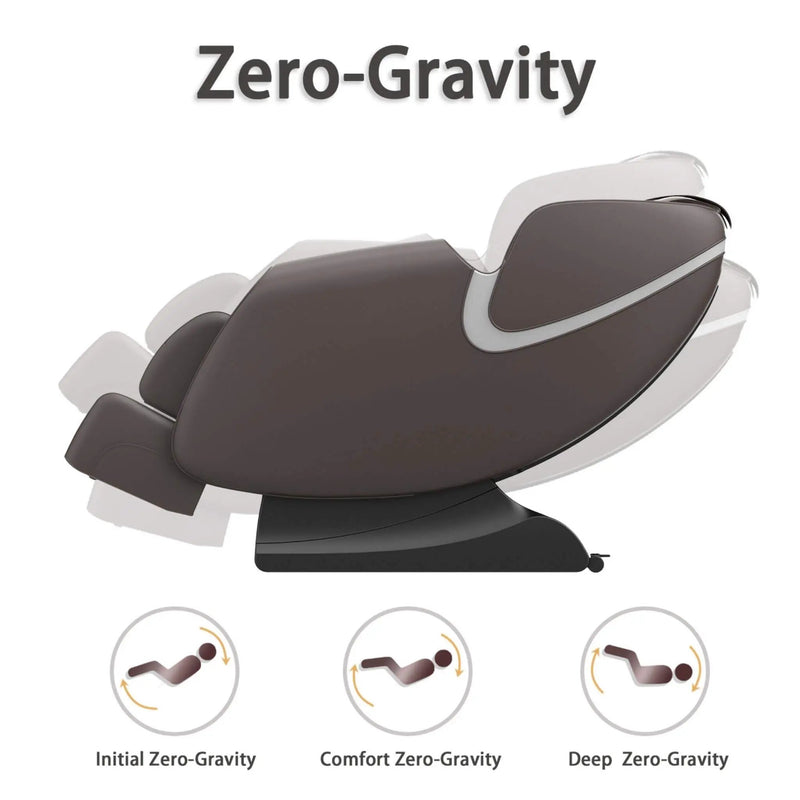 Bosscare Full-Body Zero-Gravity Leather Massage Chair With Zero Gravity And Bluetooth [GR8012] (SAK12074) by SAKSBY WHOLESALE