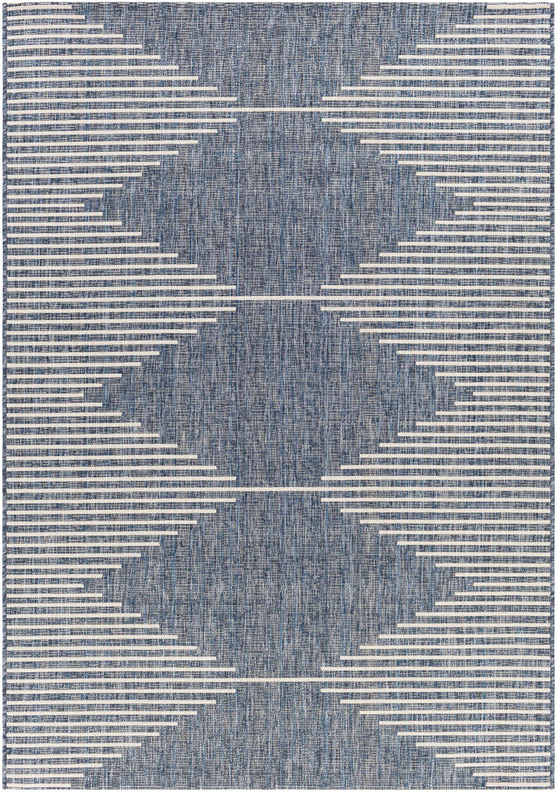 Stephan Navy Outdoor Rug by Boutique Rugs