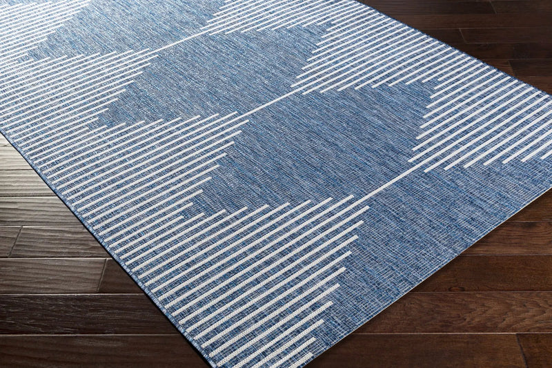 Stephan Navy Outdoor Rug by Boutique Rugs