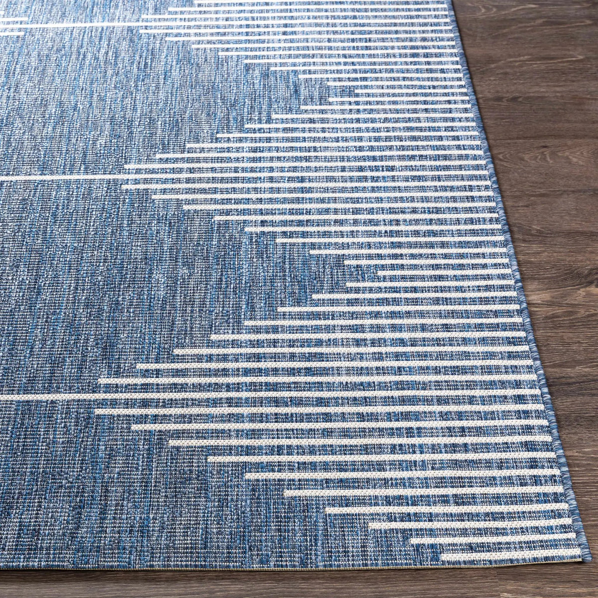 Stephan Navy Outdoor Rug, photo 12 of 19