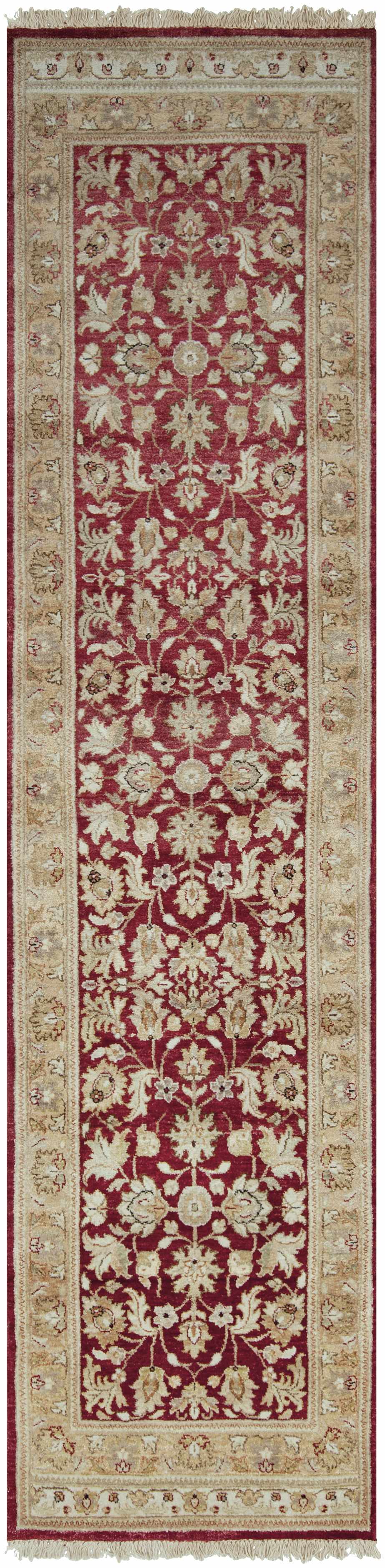 Red&Gold Premium Wool Area Rug - Clearance by Boutique Rugs