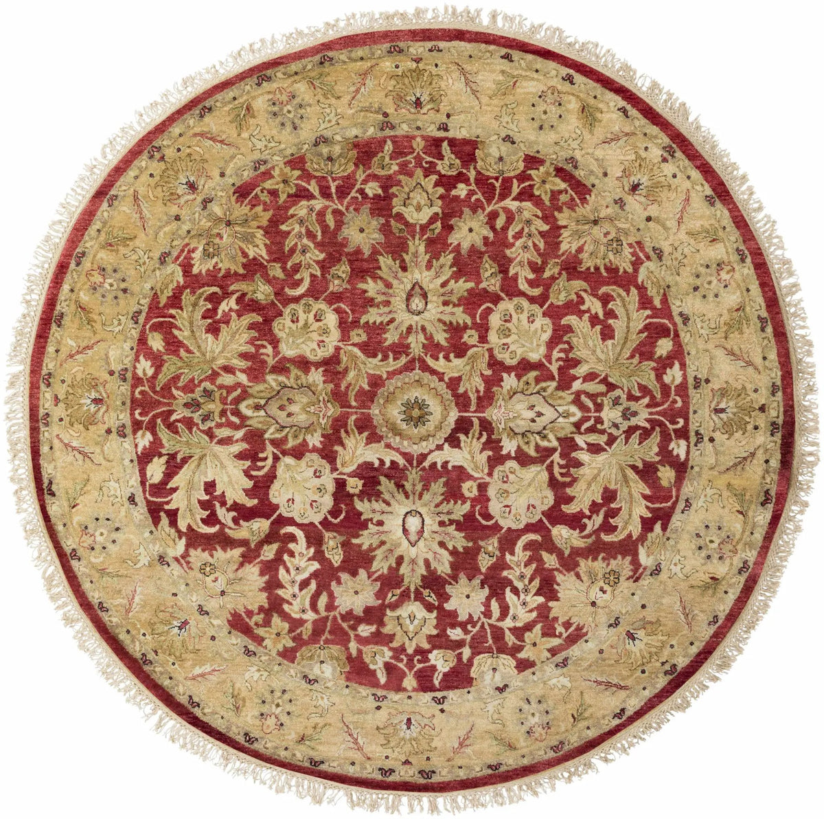Red&Gold Premium Wool Area Rug - Clearance, photo 8 of 8