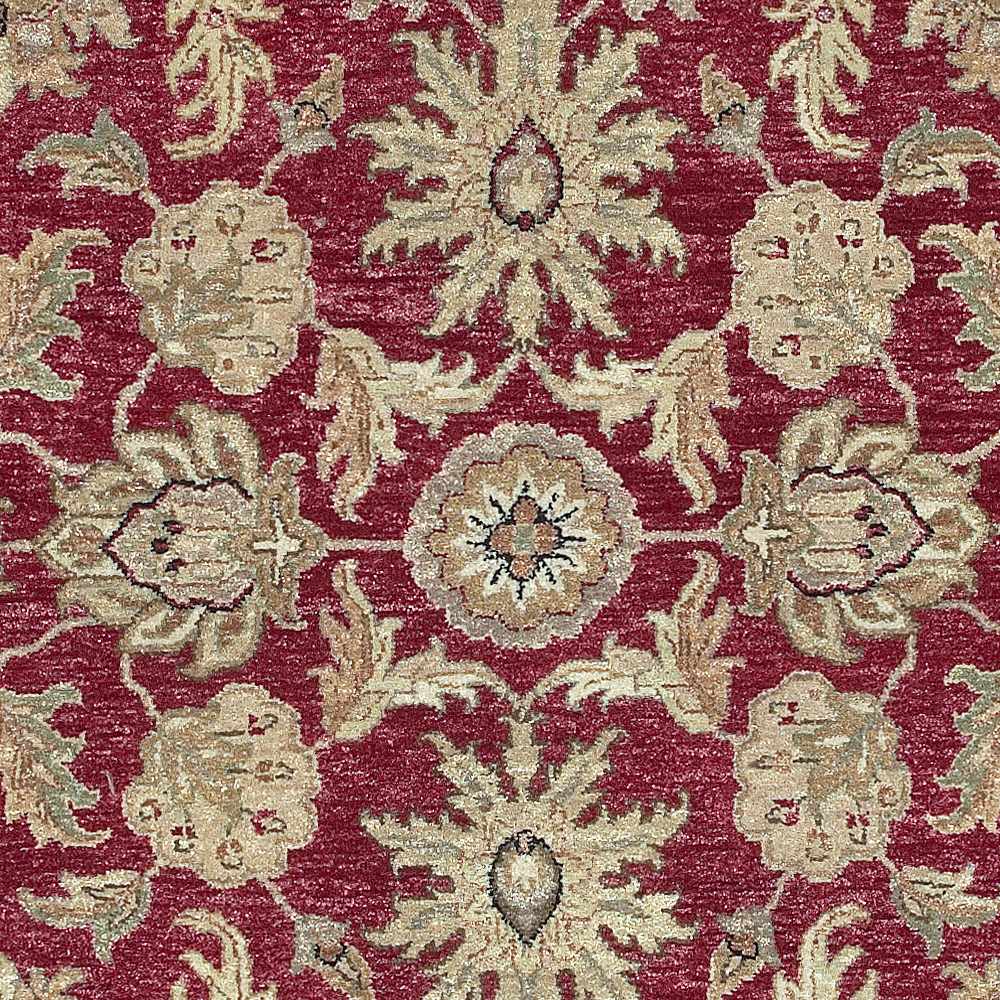 Red&Gold Premium Wool Area Rug - Clearance, sample swatch