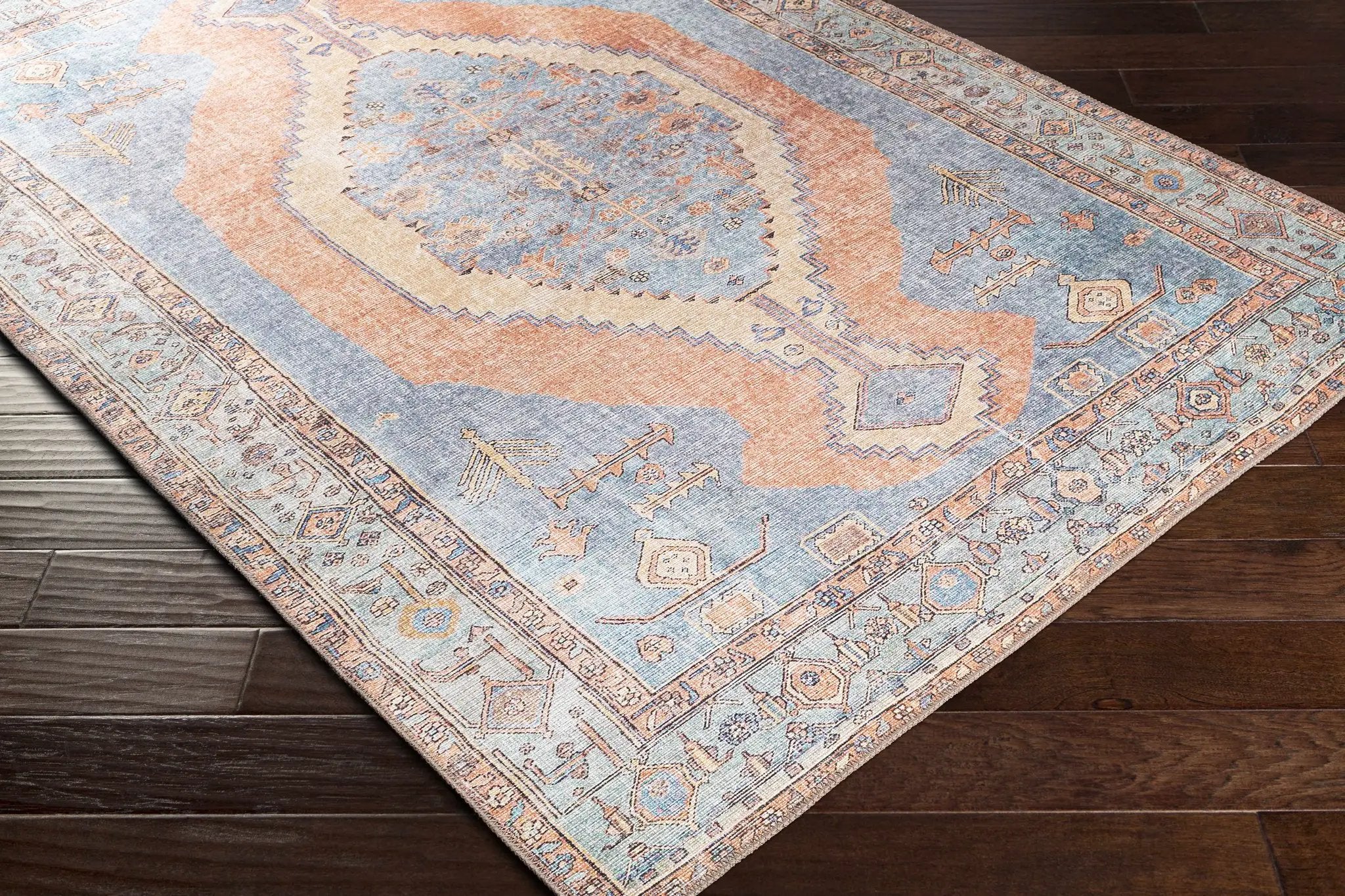 Bovey Washable Area Rug - Clearance by Boutique Rugs