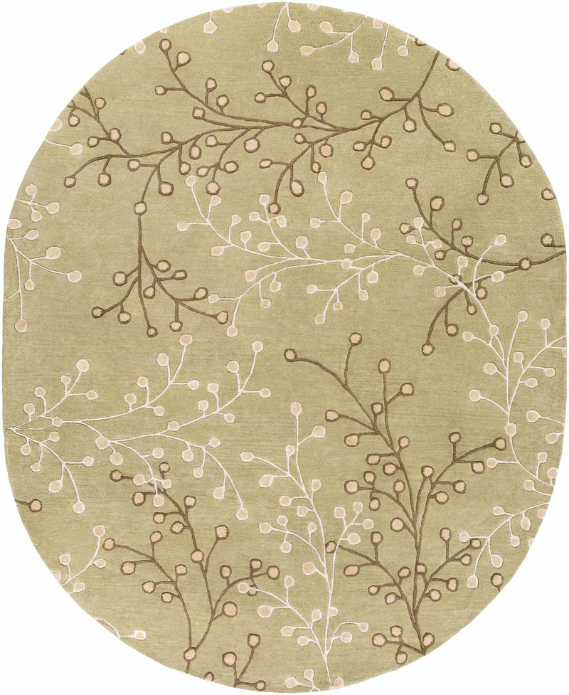 Olive Elsu Area Rug - Clearance by Boutique Rugs