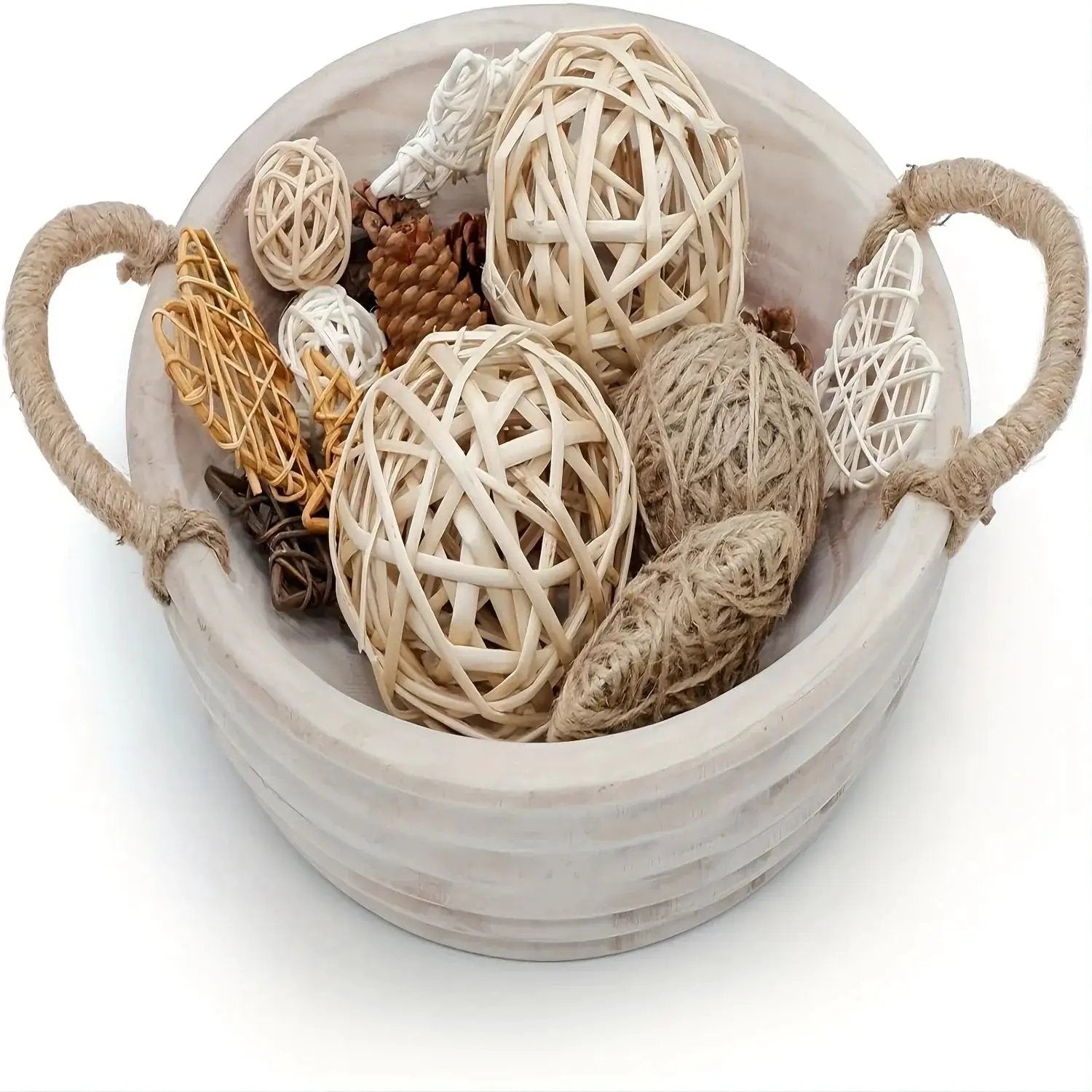 Bowl - Decorative Wood 11.2 Inch by House Of Avana